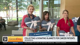 Collecting & donating Blankets for cancer patients