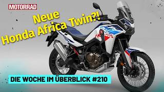 Neue Honda Africa TRIPLE mit Kompressor?!  Rieju Neuheiten & Monkey-Custom!