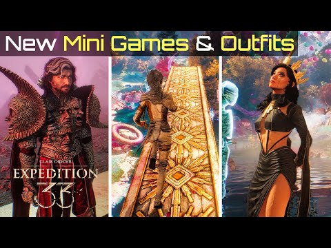 All New Mini Games in Verso's Drafts & BONUS New Outfits | Clair Obscur: Expedition 33
