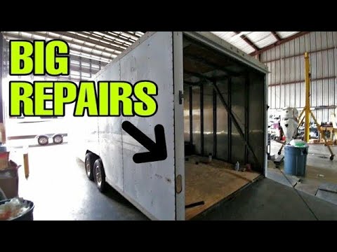 Band Trailer gets BIG Repairs and Upgrades! More parts arrive! Part 3!