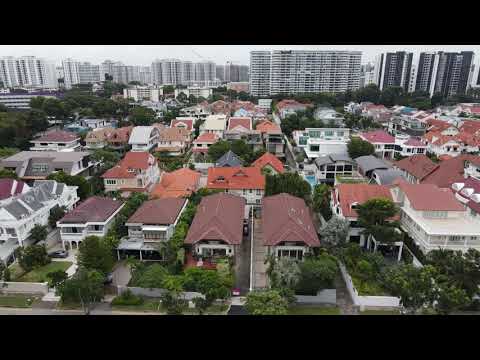 A 'walk' down Wilkinson Road, Singapore (by drone)
