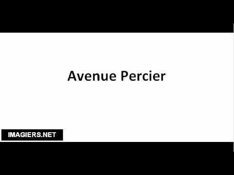 How to pronounce Avenue Percier