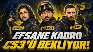 CS ESPOR ALEMİNE GELECEK KAYGISI YAŞATAN EFSANE KADRO!