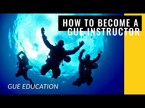 How to become a GUE Diving Instructor