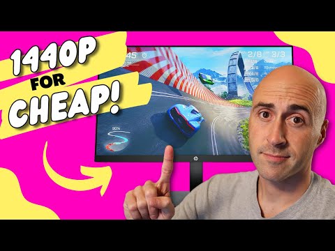 1440p/165Hz Monitor for $200 - HP X27Q Unboxing/Review