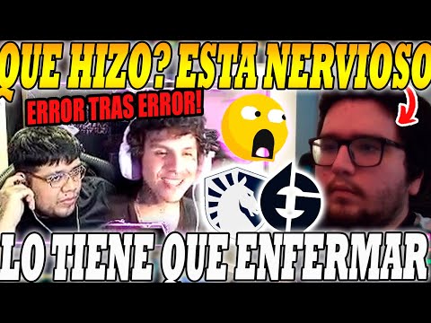 😥🔥SKERES REACCIONAN A LIQUID vs EG!! PANDA NERVIOSO? UN SOLO SWAP EN TODA LA PARTIDA! GAME1😥🔥