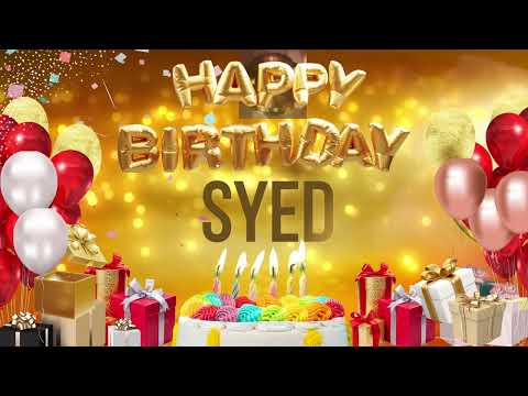 Syed - Happy Birthday Syed