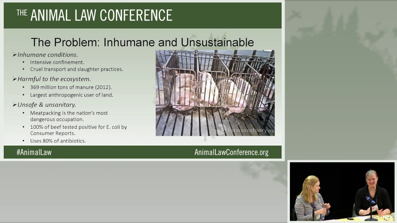 Animal Law Conference 2016 - 02 - Current Litigation Approaches to Factory Farming 10-08-16