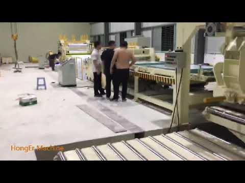 How to cut coil sheet to plate?: Stacker for stainless steel plate with cut to length line