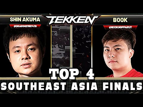 Tekken 7 - Southeast Asia Finals TOP 4 feat. Shin Akuma, Book, Juiestorm, Friki