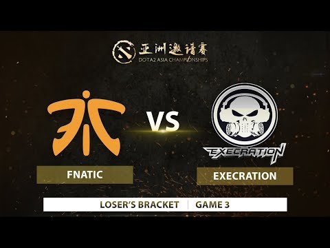 Fnatic vs Execration | Game 3 | Dota 2 Asia Championships 2018-SEA Qualifier