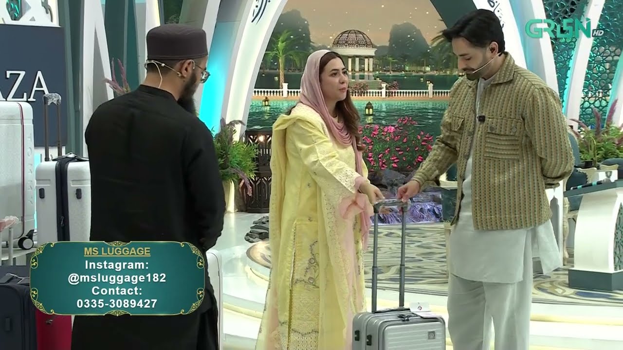 Mehfil e Ramzan Day 26 | Gul Plaza Victim "MS Luggage " Danish Taimoor & Rabia Anum | Green TV