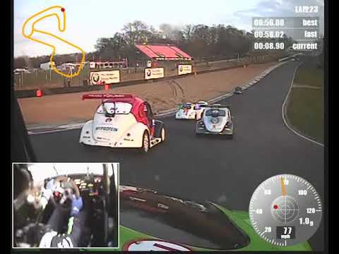 Fun Cup Brands Hatch on board AxiaMetric 267 for final stint 2019