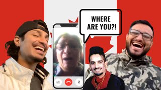 SNUCK OFF TO CANADA WITHOUT MOMMA KNOWING! *PRANK* 😱🇨🇦 | ALSO JAZZY B POSTED US ON HIS STORY!