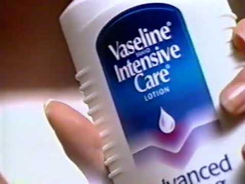 Vaseline Intensive Care Lotion Commercial - 90s/2000s