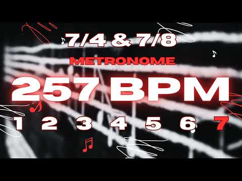 257 BPM - 7/4 & 7/8 Metronome