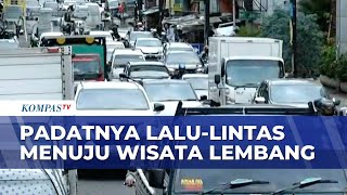 Jalur Menuju Lembang Padat Jelang Tahun Baru 2026, Antrean Kendaraan Capai 750 Meter