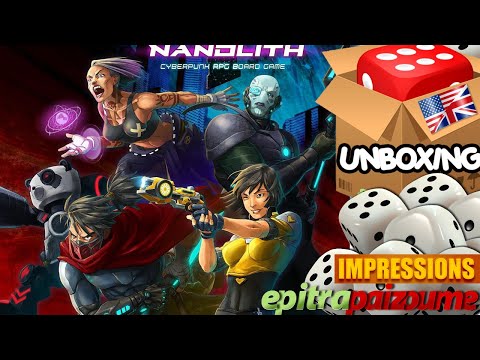 Nanolith - Unboxing & Impressions (EN) by Epitrapaizoume