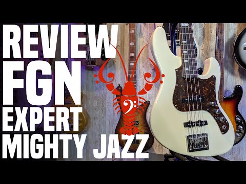 FGN Expert Mighty Jazz - Checking out the flagship four string from Fujigen! - LowEndLobster Review