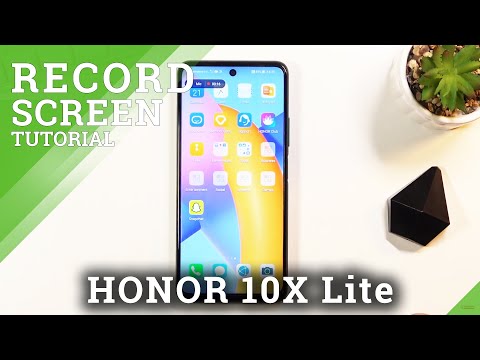 How to Record Screen in HONOR 10X Lite – Enable Screen Recorder