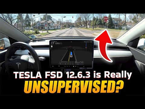 Tesla FSD 12.6.3 Real Day in the Life - without Human Interaction!