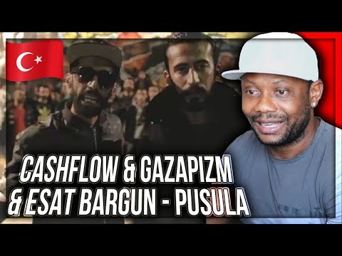 Sıfır Bir Soundtrack: Cashflow & Gazapizm & Esat Bargun - Pusula TURKISH RAP REACTION!!!