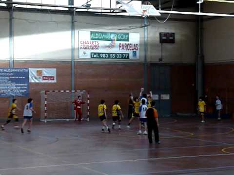 Aula cultural vs BM Valladolid Cadete 2008/2009