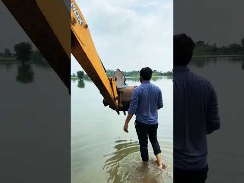 JCb 3dx Visarjan #shorts #jcb #tractor #ganpati #ganesh #hindu #indianarmy