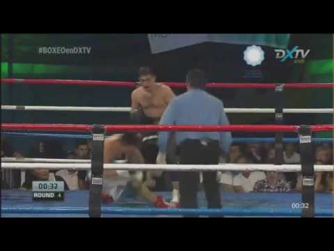 Terrible nocaut de leo fernandez