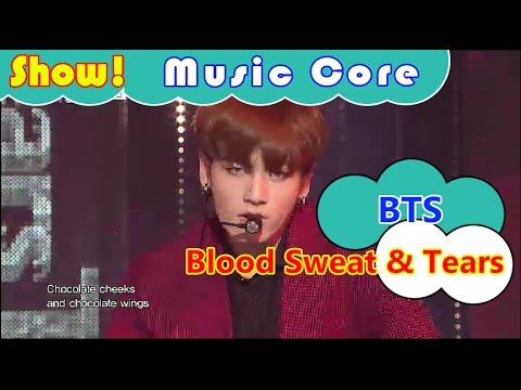 [HOT] BTS - Blood Sweat & Tears, 방탄소년단 - 피 땀 눈물 Show Music core 20161029