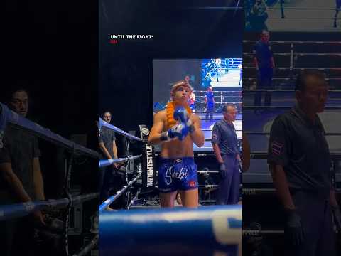 День до проф-боя в Тайланде