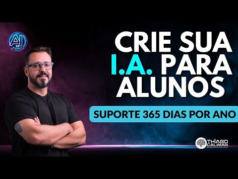 Treine IA para conversar com seus Alunos.