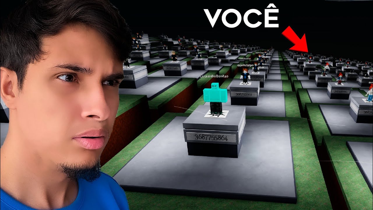Todos os Jogadores de Roblox em 1 JOGO
