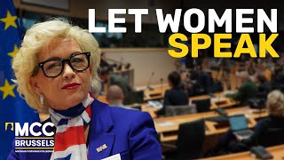 Posie Parker at the European Parliament: Europe’s Trans Ideology Unmasked