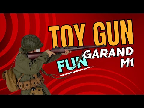 Garand m1 shell-throwing toy gun- Do the models look like soldier toys?