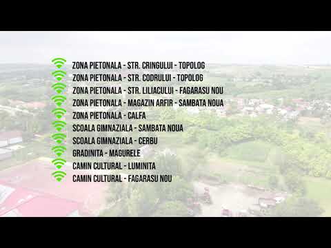 ❗️ Nou în comuna Topolog 📶 Internet wireless gratuit
