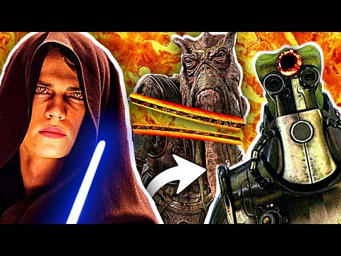 EVERYTHING Anakin did to the Separatist Council on mustafar