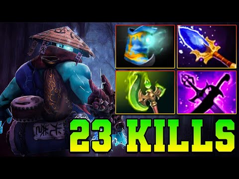 23 Kills Storm Spirit Dota 2 Pro Mid Lane Gameplay Guide Item Build Highlights Skills Mid Patch 7.37