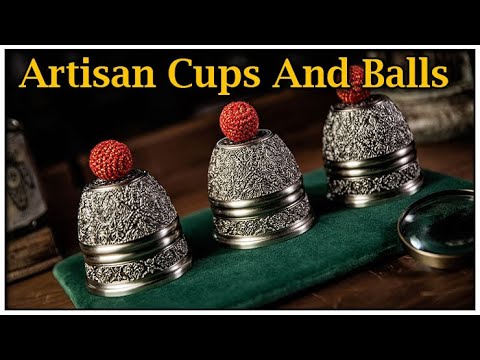 Voir la vidéo Artisan Engraved Cups And Balls - in Display Box TCC