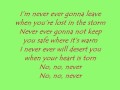 Texas Lightning No No Never Eurovision Song Contest 2006 Athens Lyrics