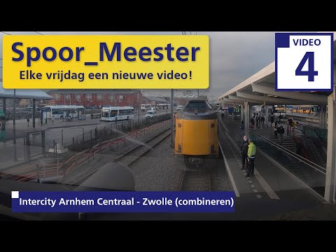 (4K) Cabinerit Trein Machinist | Rij mee met Spoor_Meester van Arnhem Centraal naar Zwolle ICMm (4)