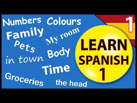 Learn Spanish for beginners:  Lesson 1