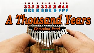 Download lagu A Thousand Years By Christina Perri - Kalimba Easy Practice mp3 Download lagu A Thousand Years By Christina Perri - Kalimba Easy Practice mp3