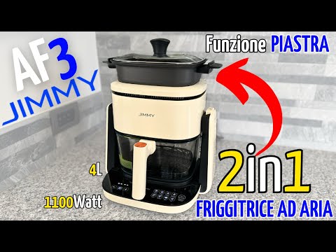 JIMMY AF3 - BEST Multi-Functional AIR FRYER 1100W 2in1 - Unboxing and First Look