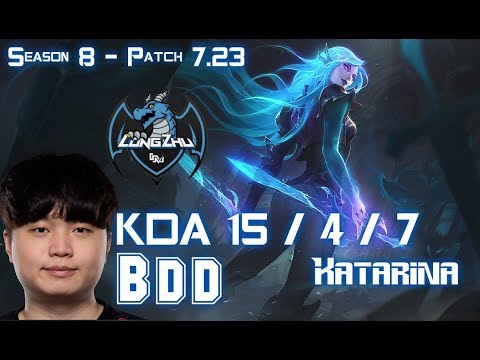 LZ BDD KATARINA vs CORKI Mid - Patch 7.23 KR Ranked