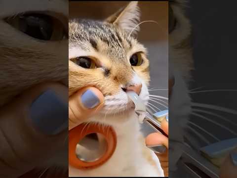 Molly’s nose cleaning #AI