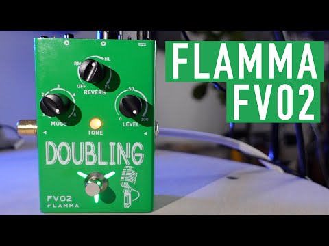 FLAMMA FV02 Vocal Doubling Effects Processor Support 48V Phantom Power,price include the import duty to US buyer image 10