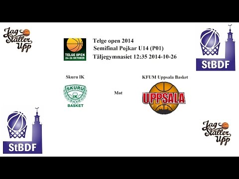 Skuru IK (P01) mot KFUM Uppsala - Telge open - 2014-10-26