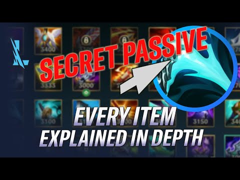 ALL ITEMS EXPLAINED IN WILD RIFT | SECRET PASSIVES (WTF RIOT) | SECRET COMBOS | RiftGuides |