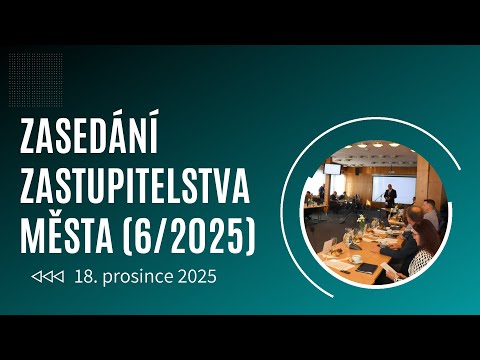 2025 - 6. zasedání Zastupitelstva města Jeseník